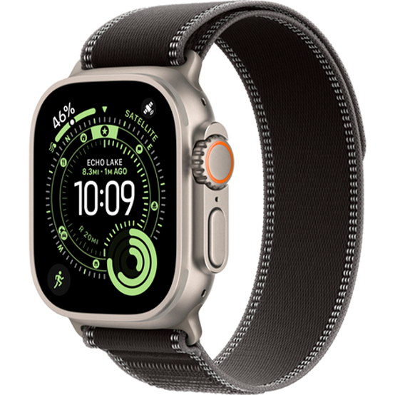 Apple Watch Ultra 3 LTE 49 мм Природный / Чёрно-угольный Trail Loop (M/L) MFT94