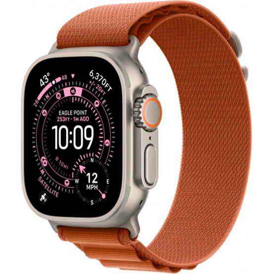 Apple Watch Ultra 3 LTE 49 мм Природный / Терракотовый Alpine Loop (M) MFTC4