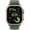 Apple Watch Ultra 3 LTE 49 мм Природный / Зелёно-неоновый Trail Loop (S/M) MFT44