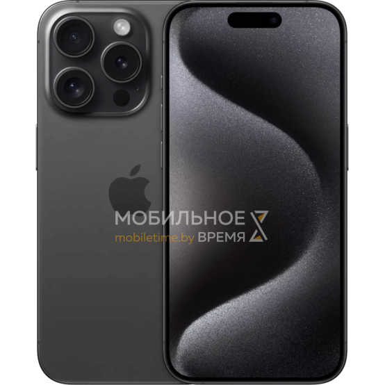 iPhone 15 Pro Max (черный титан)