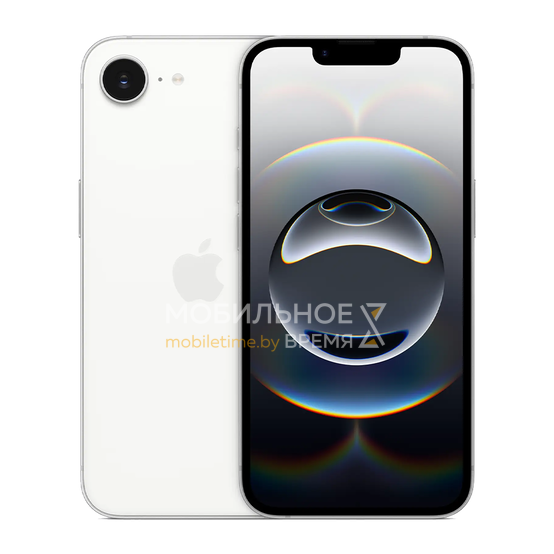 iPhone 16e, 256 GB, Белый