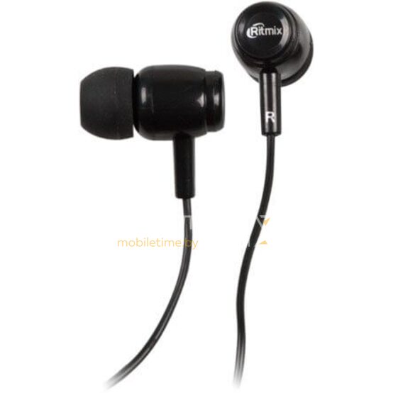 Наушники Ritmix RH-020 Black, Финляндия
