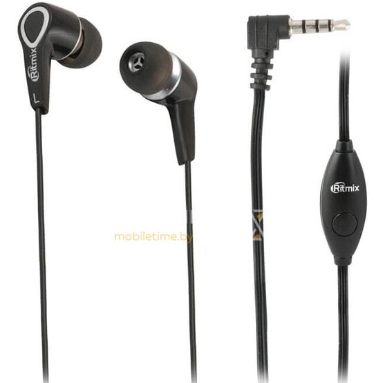 Наушники Ritmix RH-105M Black