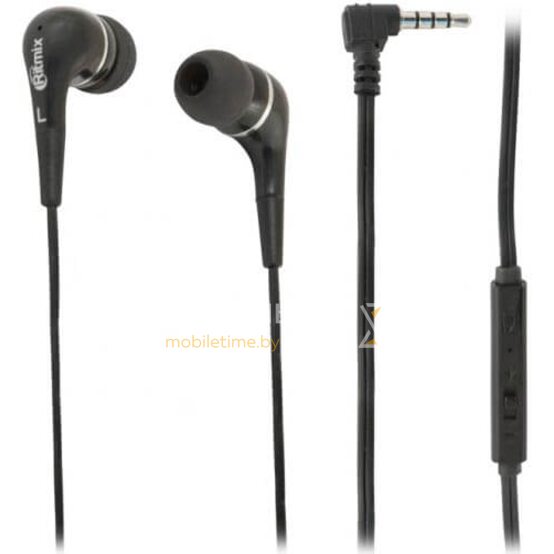 Наушники Ritmix RH-112M Black