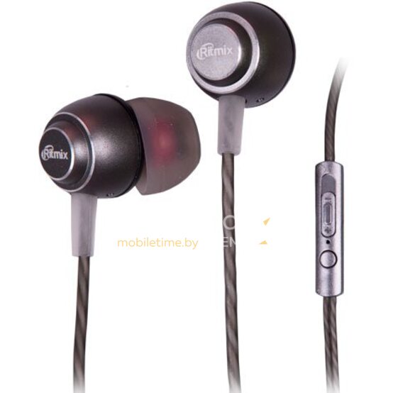 Наушники Ritmix RH-150M Space Grey, Финляндия