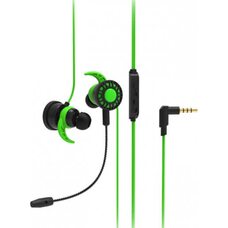 Наушники Ritmix RH-250M Black/Green
