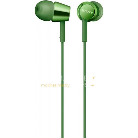 Наушники Sony MDR-EX155 (зеленый)