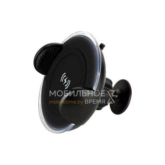 Автомобильный держатель MOMAX с функцией беспроводной зарядки CM8D (черный) Автомобильный держатель MOMAX с функцией беспроводной зарядки CM8D (черный)