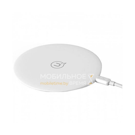 Беспроводное зарядное устройство USAMS Plated Оригинальная US-CD24 White