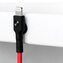USB Дата-кабель Lighting для зарядки и синхронизации iPhone/iPad ZMI AI805 (красный)