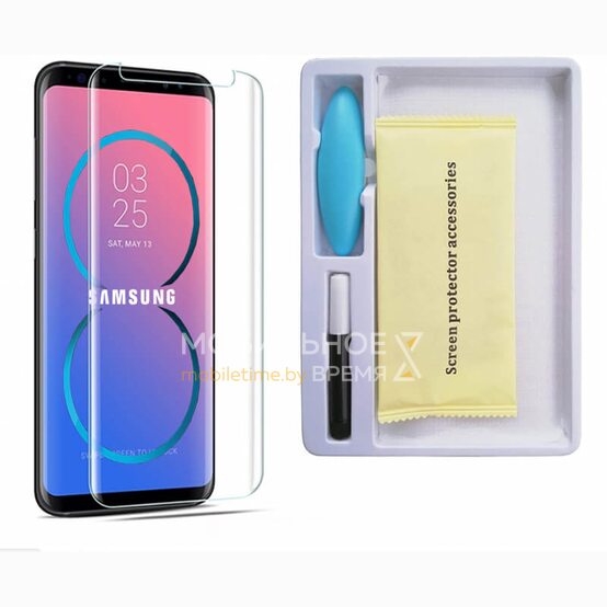Защитное стекло для SAMSUNG S9+ (ультрафиолет)
