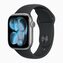 Apple Watch Series 11 42 мм (алюминиевый корпус, космический серый/черный, спортивный силиконовый ремешок M/L)