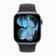 Apple Watch Series 11 42 мм (алюминиевый корпус, космический серый/черный, спортивный силиконовый ремешок M/L)