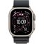 Apple Watch Ultra 3 LTE 49 мм (титановый корпус, природный/черный, текстильный ремешок размера L)