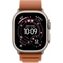Apple Watch Ultra 3 LTE 49 мм (титановый корпус, природный/терракота, текстильный ремешок размера L)