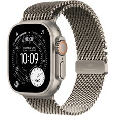 Apple Watch Ultra 3 LTE 49 мм (титановый корпус, природный/природный, миланская петля L)