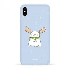 Чехол-накладка для iPhone XS Max Pump Tender Touch Case Snow Deer