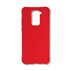 Чехол для Xiaomi Redmi Note 9/Redmi 10X. Slim (полоса). (Красный)