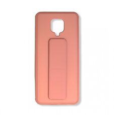 Чехол-подставка для Xiaomi NOTE 9 PRO/9S с магнитом розовый песок
