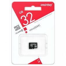 Карта памяти Smartbuy 32GB microSDHC 10 class (без адаптера)