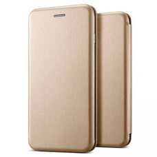 Чехол-книга для iPhone 7/8/SE STYLISH AIR (золотистый) с защитой батареи