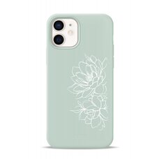 Защитный детский бампер чехол-накладка для Apple iPhone (Айфон) 12/12 Pro Pump Minimalistic Case Floral NEW