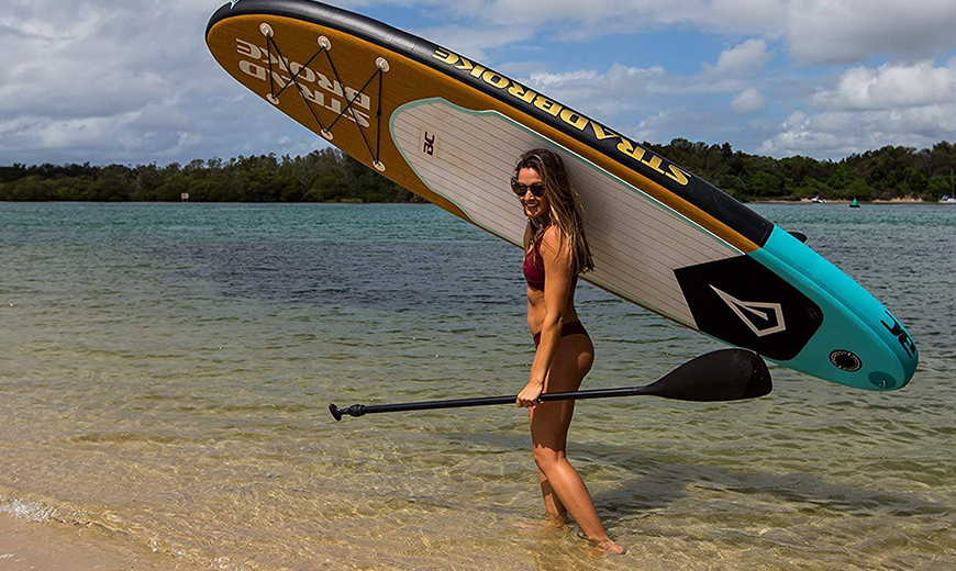 Надувной сап-борд двухслойный?