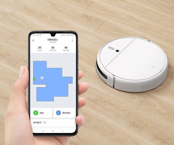 настройка робота-пылесоса